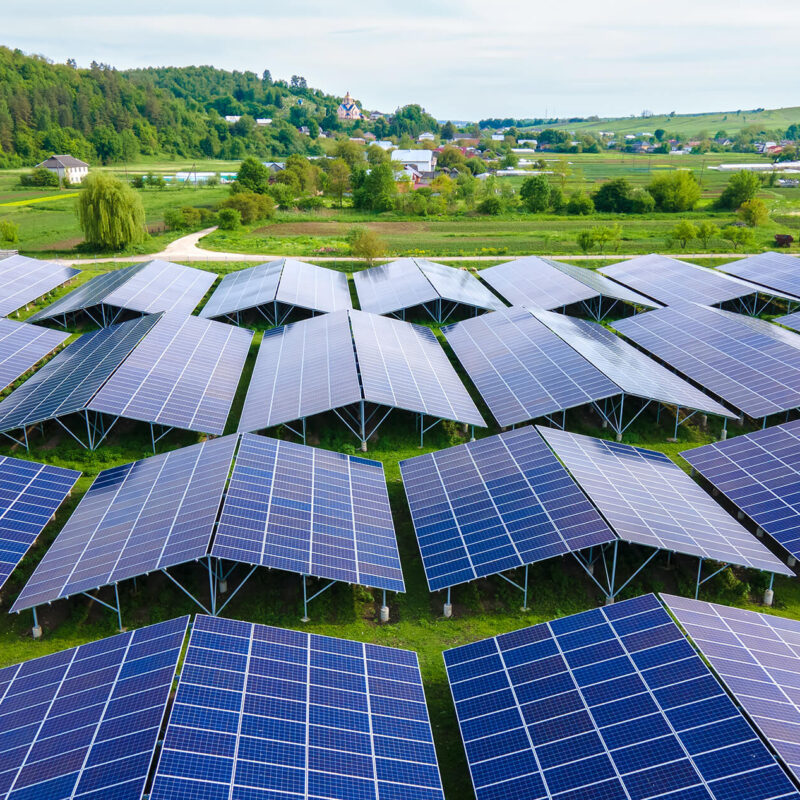 Freiflächen-Photovoltaik in Hamburg - Freiflächen Solaranlage